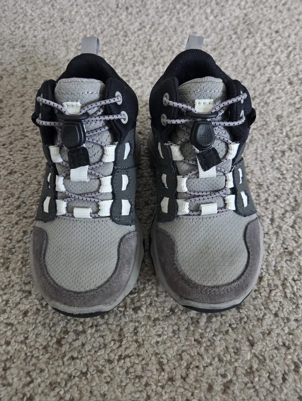 TEVA Canyonview MID Gray and Black Hiking Boots Toddler Kids 8